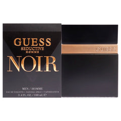 Guess Seductive Homme Noir Eau De Toilette-Thefragrancemart.com
