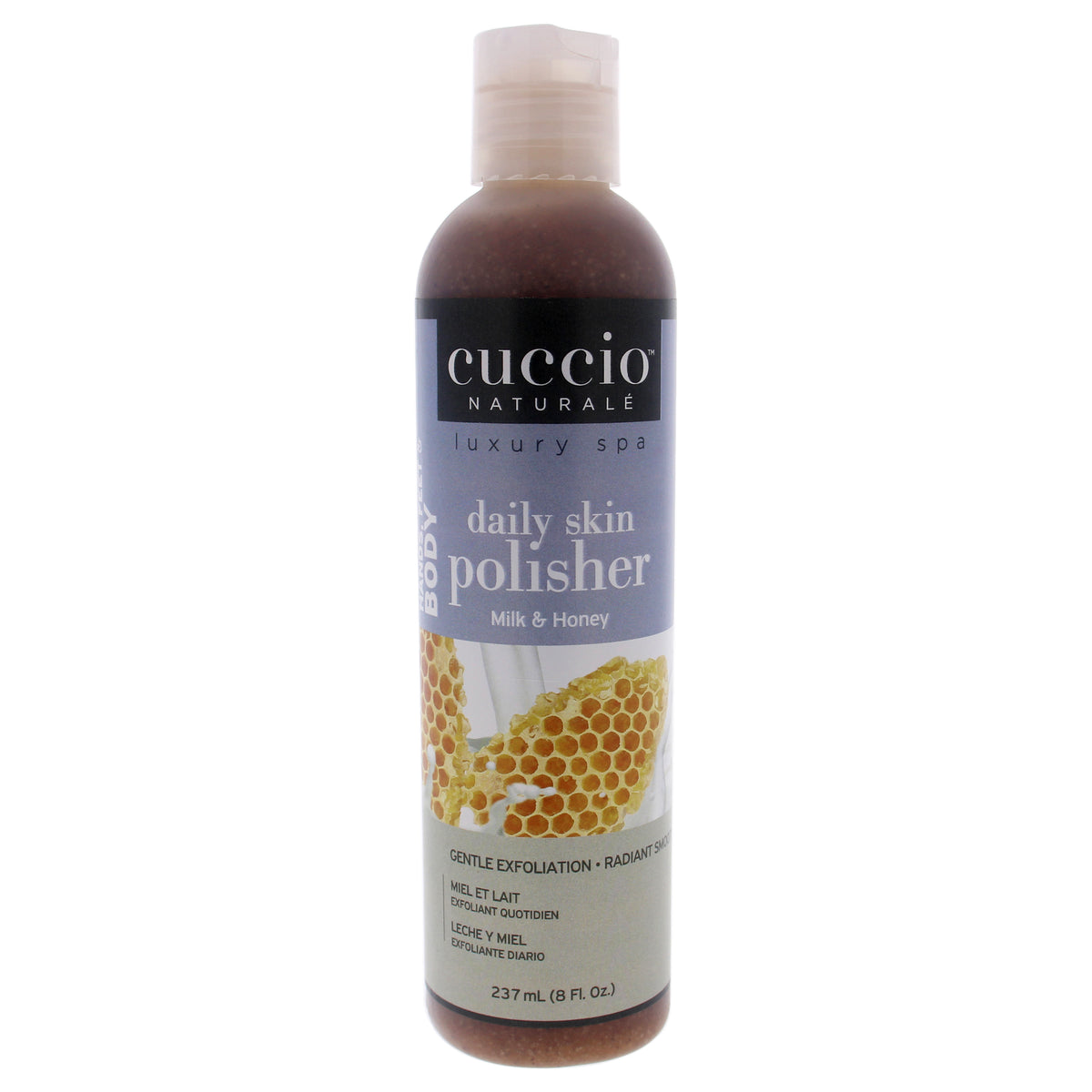 Cuccio Naturale Luxury Spa Daily Skin Polisher - Milk and Honey -Thefragrancemart.com