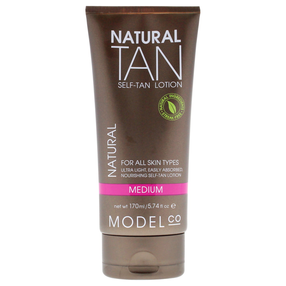 ModelCo Natural Tan Self-Tan Lotion - Medium -Thefragrancemart.com