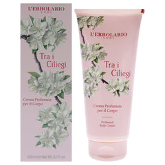 LErbolario Perfume Body Cream - Tra I Ciliegi -Thefragrancemart.com