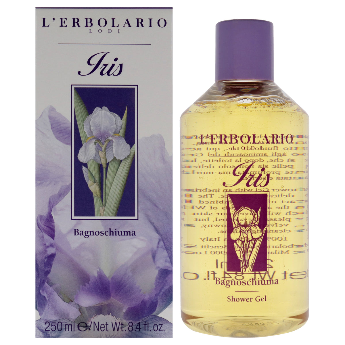 LErbolario Shower Gel - Iris -Thefragrancemart.com