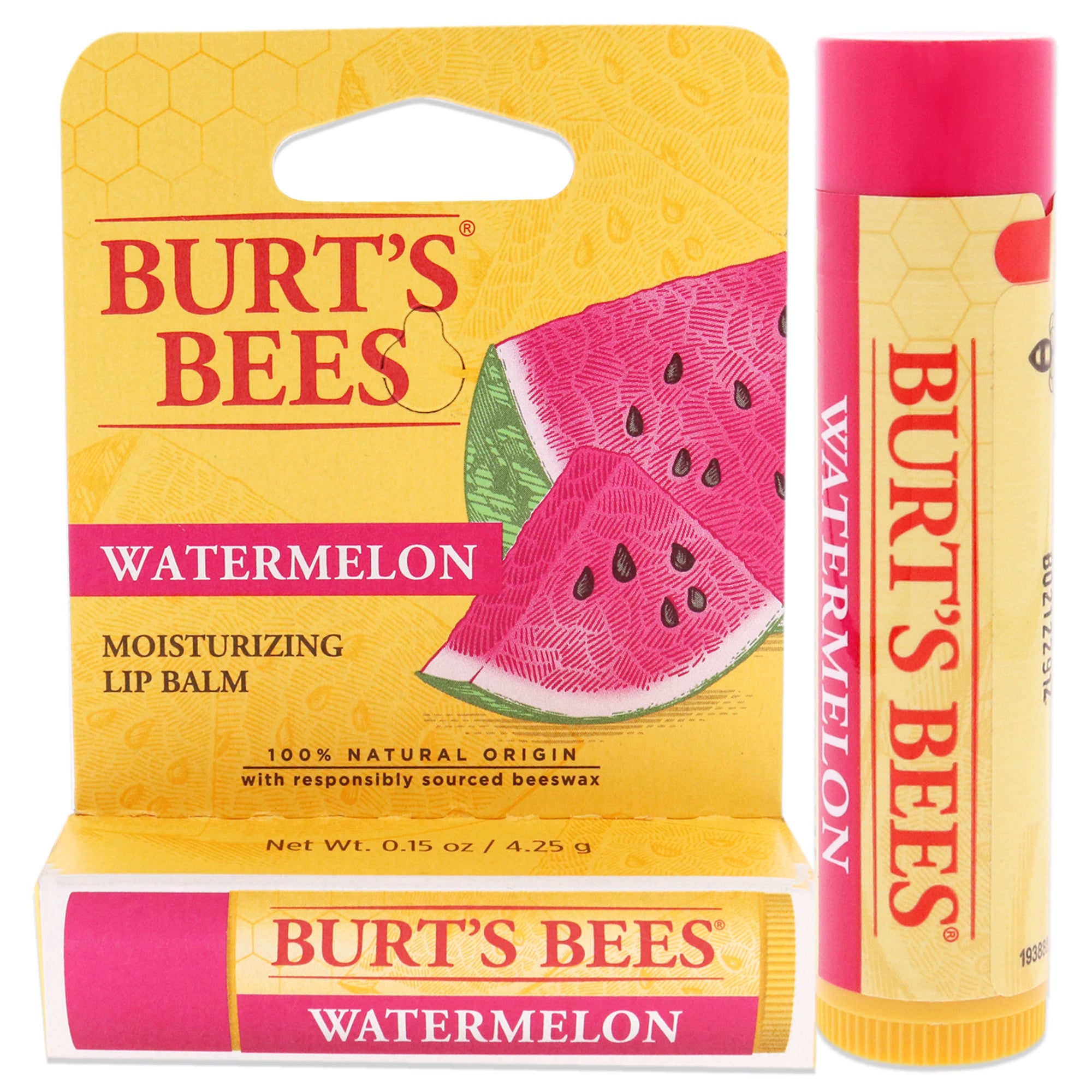 Burts Bees Watermelon Moisturizer Lip Balm Blister -Thefragrancemart.com