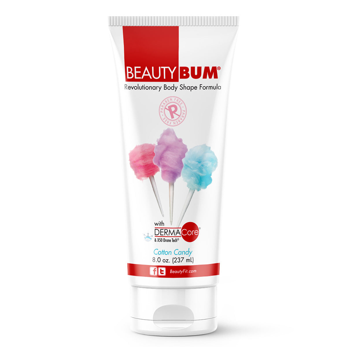 BeautyFit BeautyBum Anti Cellulite Cream - Cotton Candy -Thefragrancemart.com