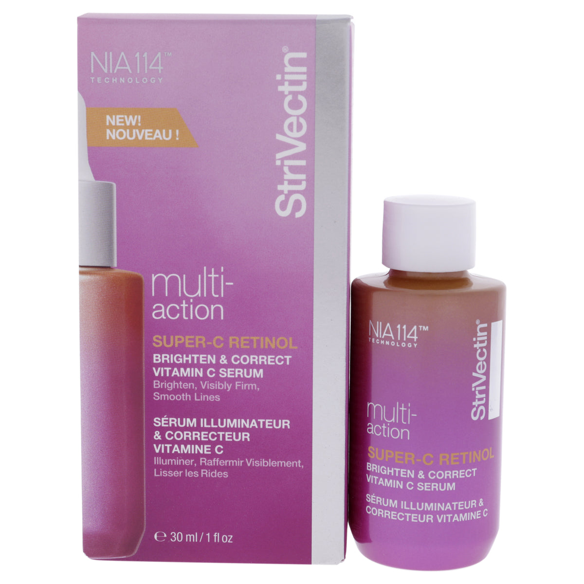 Strivectin Multi-Action Super-C Retinol Brighten and Correct Vitamin C Serum -Thefragrancemart.com