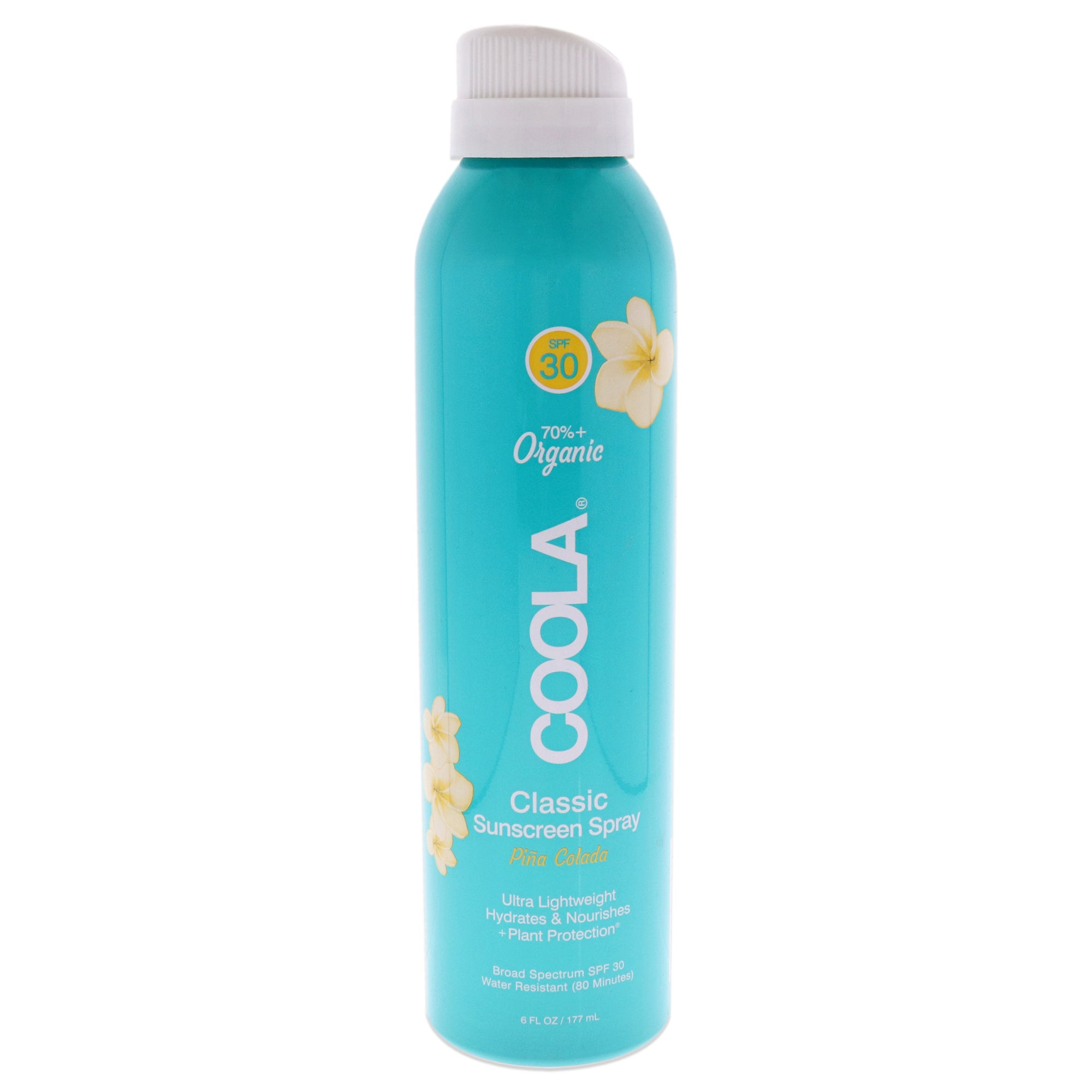 Coola Classic Body Organic Sunscreen Spray SPF 30 - Pina Colada -Thefragrancemart.com