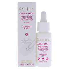 Pacifica Clean Shot Hyaluronic and Flowers 5 Percent Solution -Thefragrancemart.com