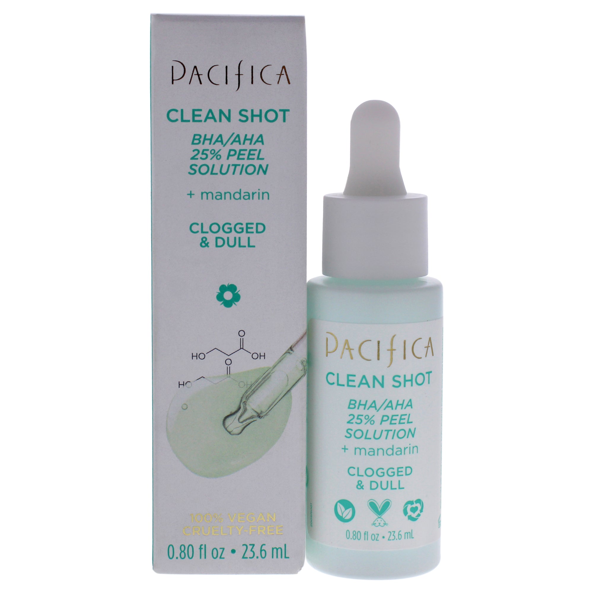 Pacifica Clean Shot BHA-AHA 25 Percent Peel Solution -Thefragrancemart.com