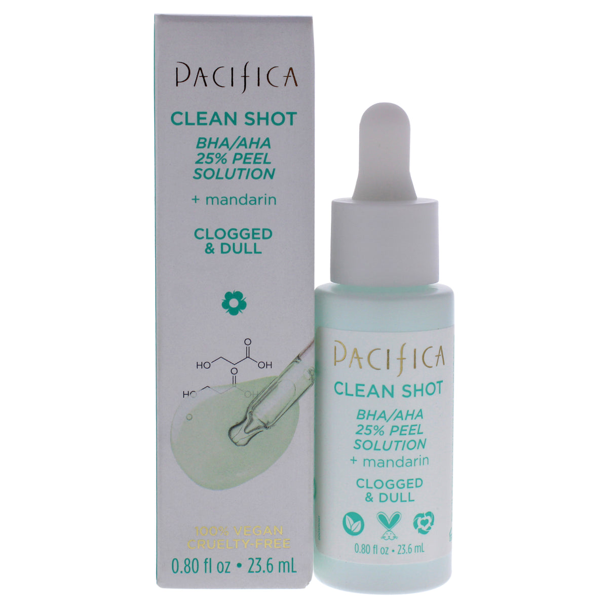 Pacifica Clean Shot BHA-AHA 25 Percent Peel Solution -Thefragrancemart.com