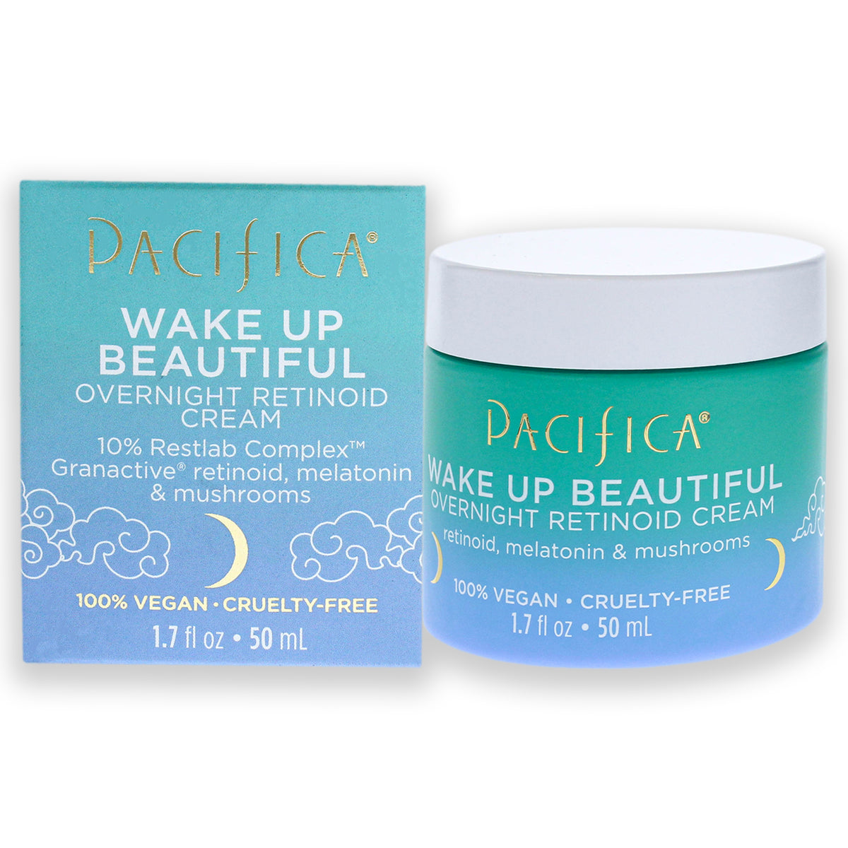 Pacifica Wake Up Beautiful Overnight Retinoid Cream -Thefragrancemart.com