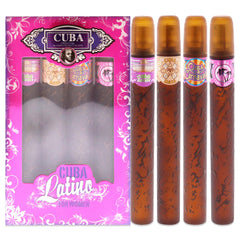 Cuba Latino Collection 4 Pc Gift Set The fragrance mart