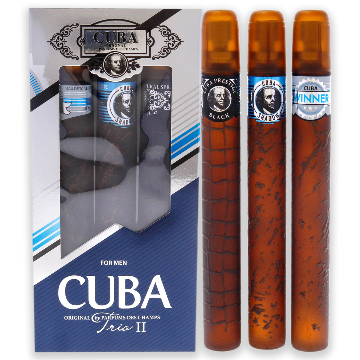 Cuba Trio 2 3 Pc Gift Set-Thefragrancemart.com