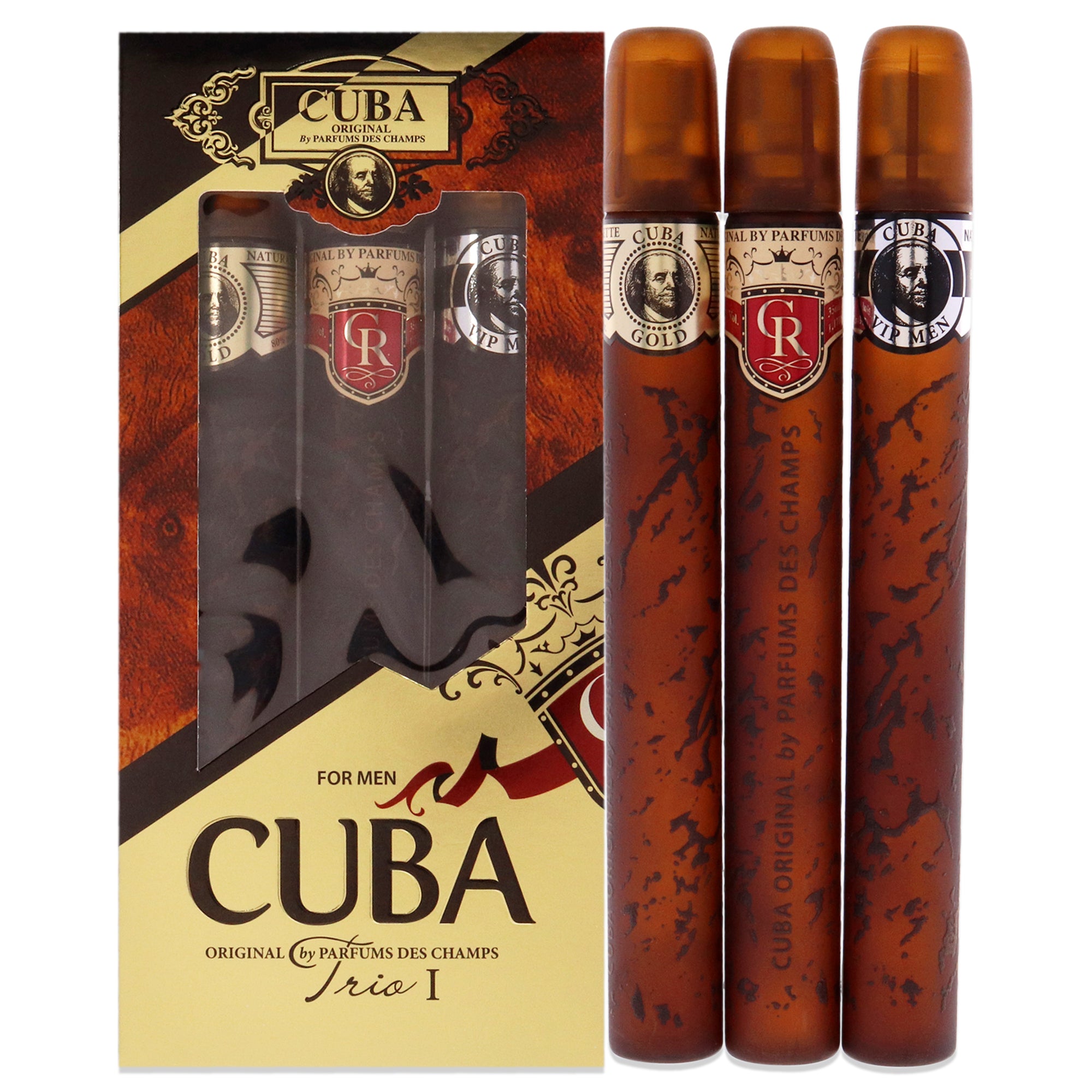 Cuba Trio 1 3 Pc Gift Set-Thefragrancemart.com