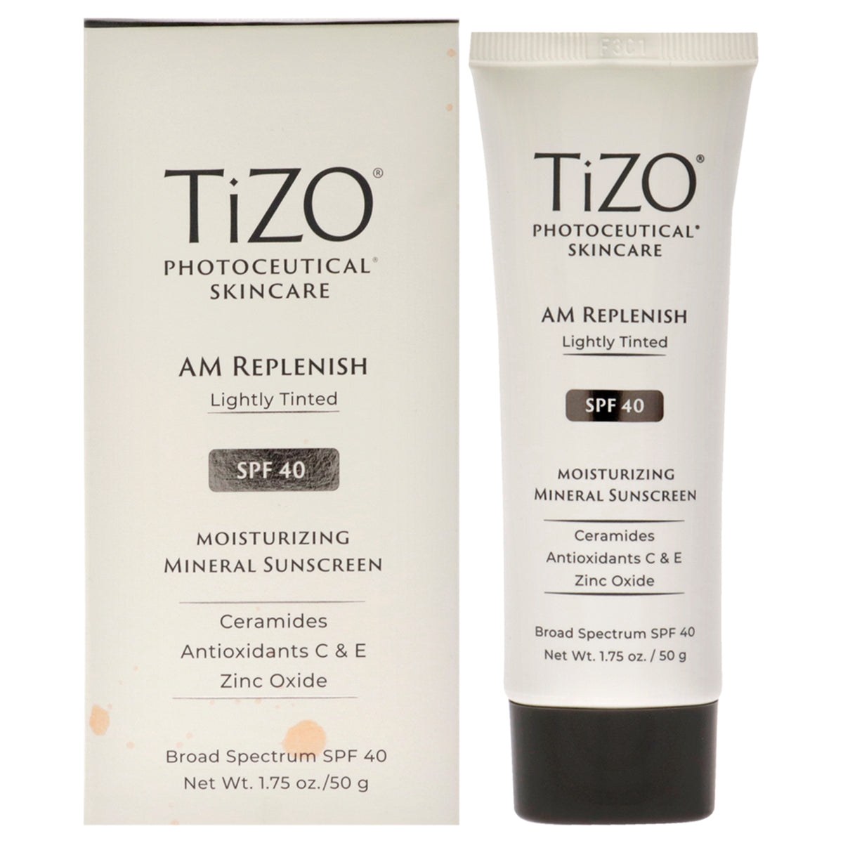 Tizo Photoceutical AM Replenish SPF 40 - Lightly Tinted -Thefragrancemart.com