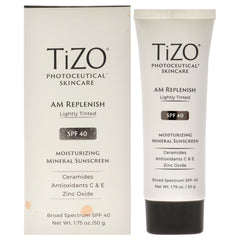 Tizo Photoceutical AM Replenish SPF 40 - Lightly Tinted -Thefragrancemart.com