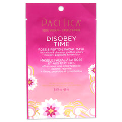 Pacifica Disobey Time Facial Mask - Rose and Peptide -Thefragrancemart.com
