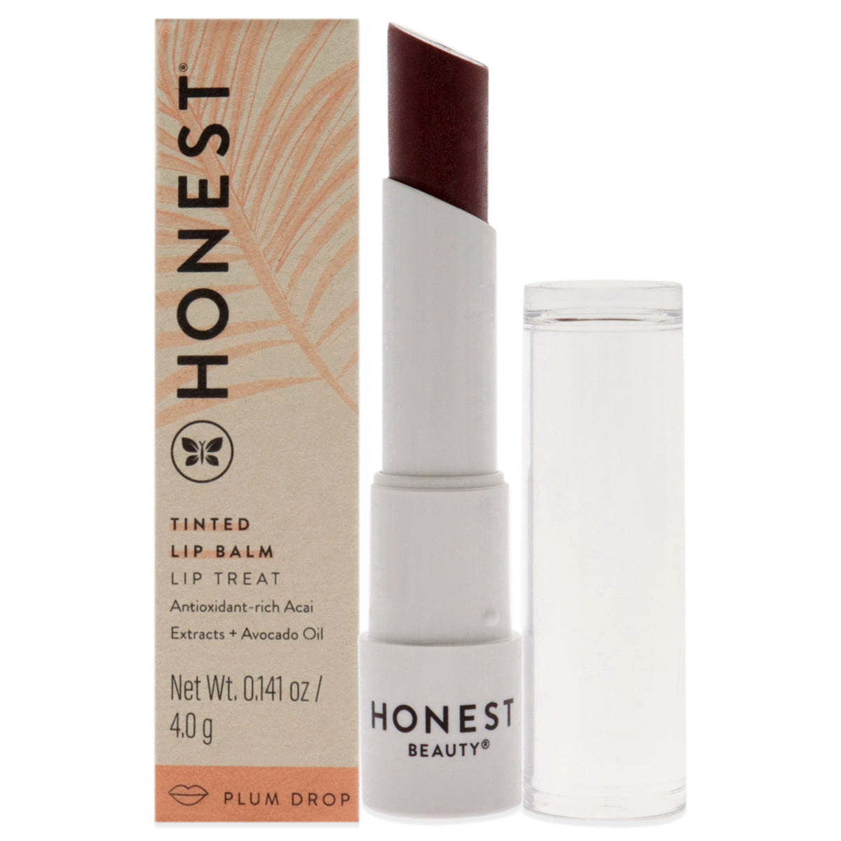 Honest Tinted Lip Balm - Plum Drop -Thefragrancemart.com