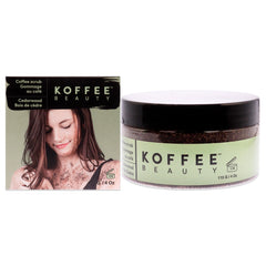 Koffee Beauty Coffee Scrub - Cedarwood -Thefragrancemart.com