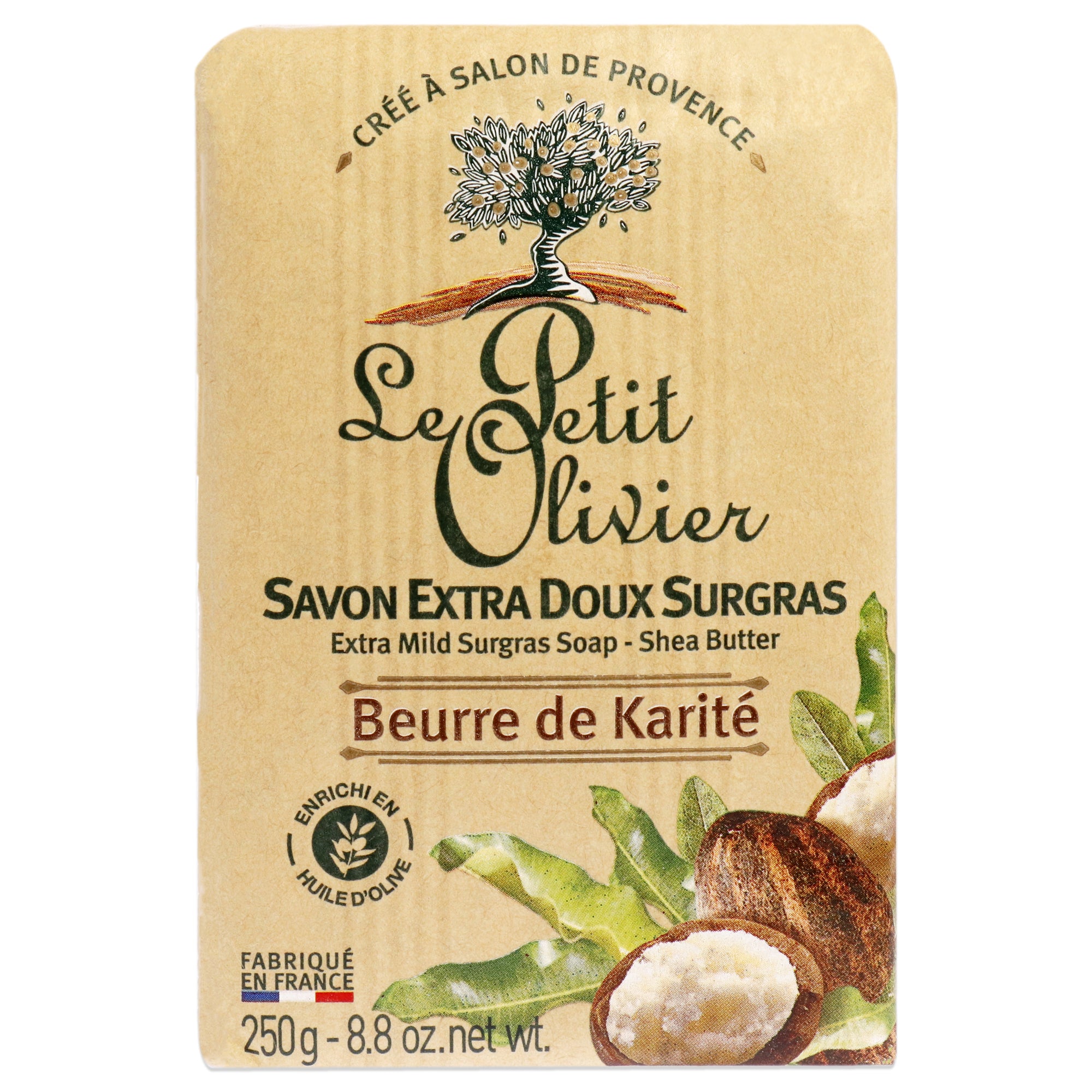 Le Petit Olivier Extra Mild Surgras Soap - Shea Butter -Thefragrancemart.com