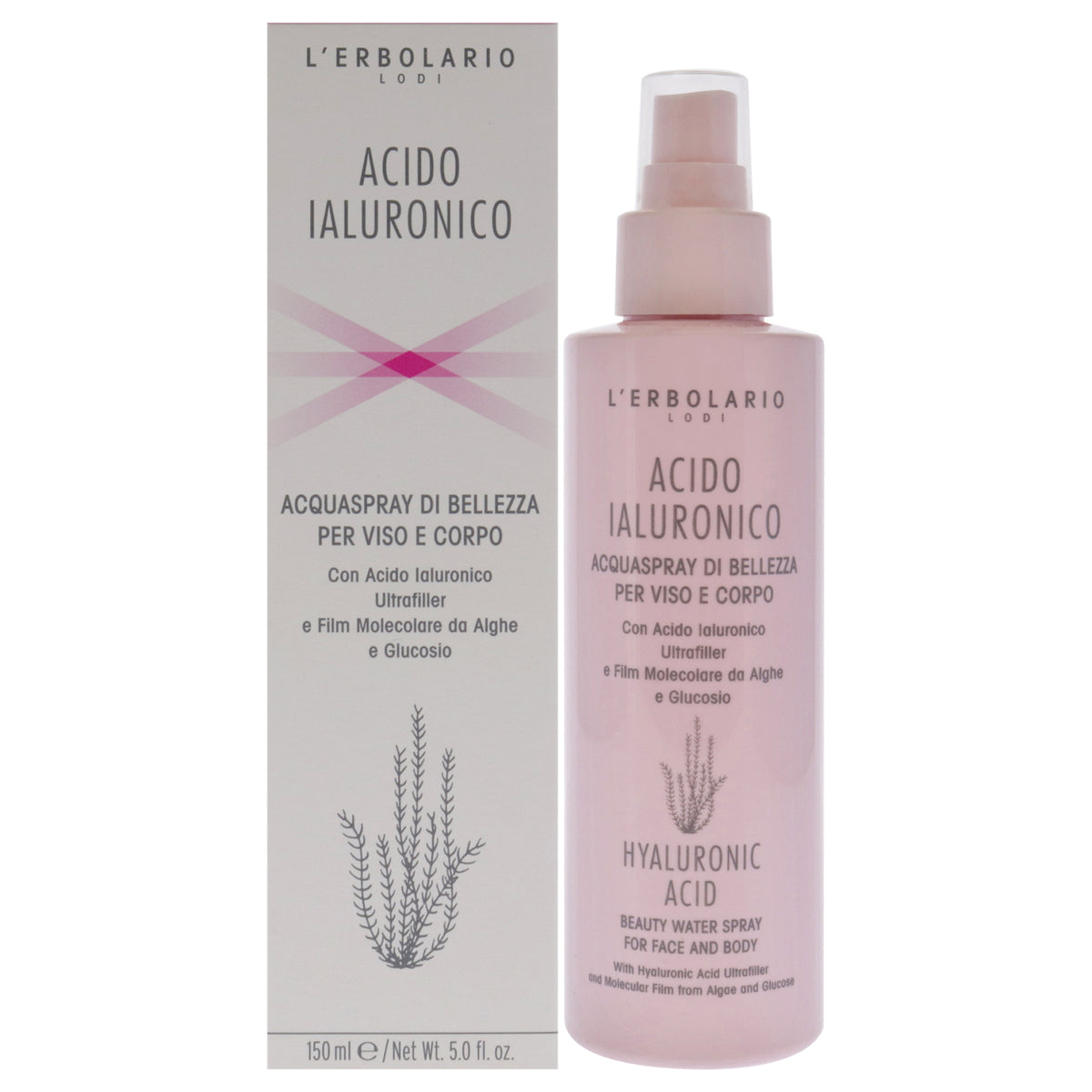 LErbolario Hyaluronic Acid Beauty Water Spray for Face and Body -Thefragrancemart.com