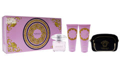 Versace Bright Crystal 4 Pc Gift Set-Thefragrancemart.com