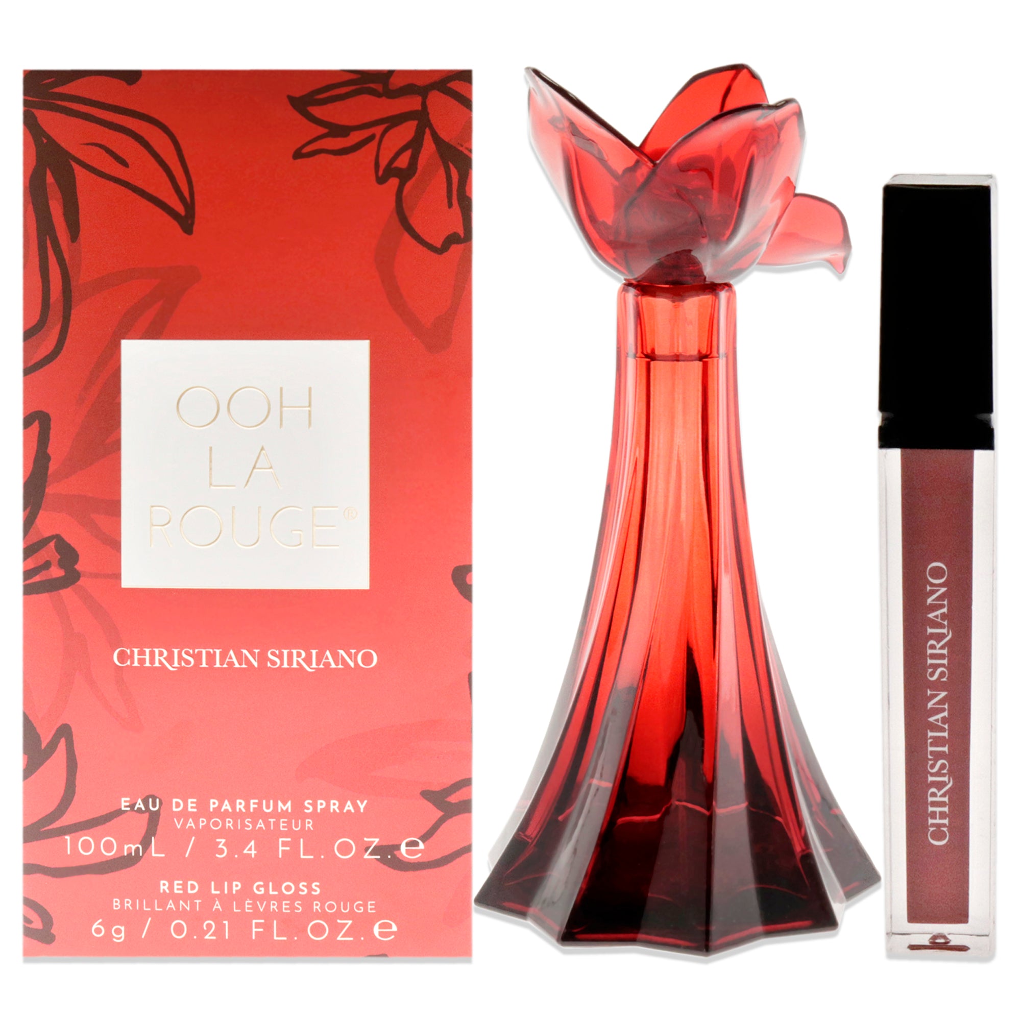 Christian Siriano Ooh La Rouge 2 Pc Gift Set-Thefragrancemart.com