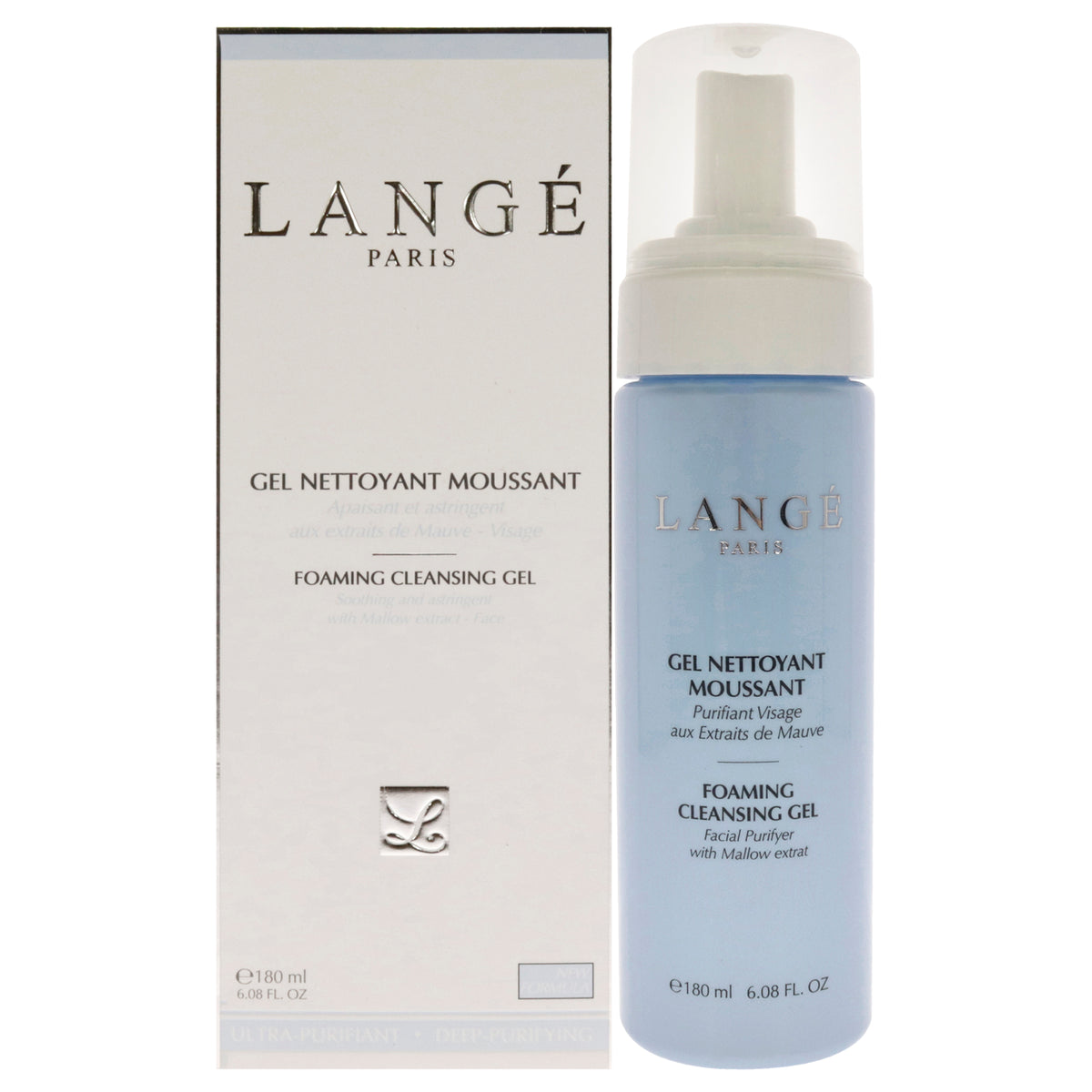 Lange Foaming Cleansing Gel Deep Purifying -Thefragrancemart.com