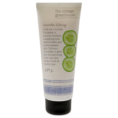 The Cottage Greenhouse Fine Salt Scrub - Cucumber and Honey -Thefragrancemart.com