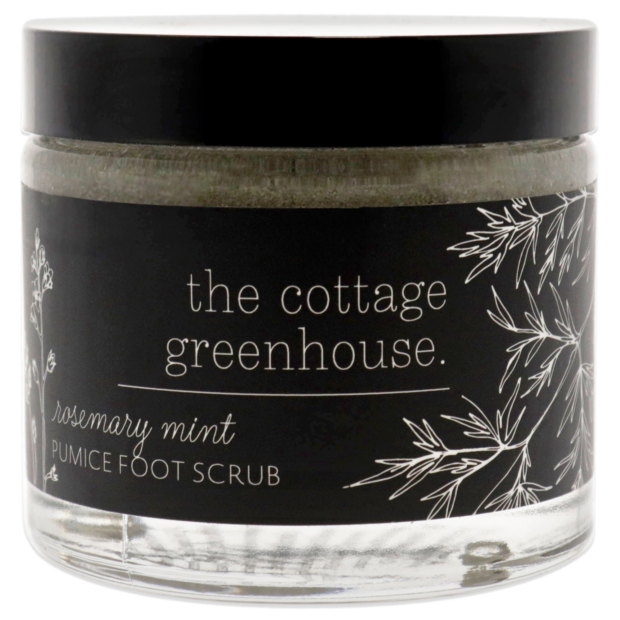 The Cottage Greenhouse Pumice Foot Scrub - Rosemary Mint -Thefragrancemart.com
