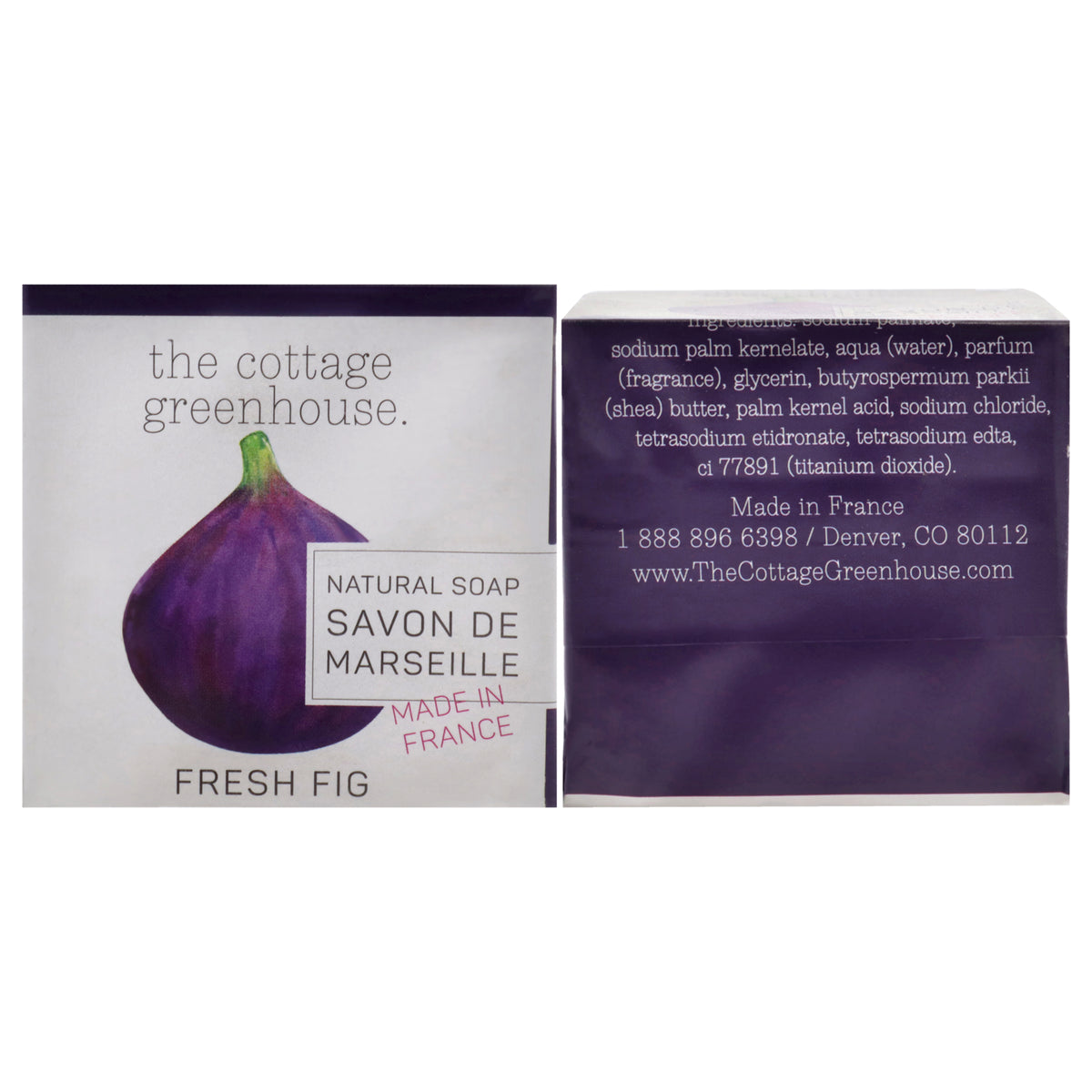 The Cottage Greenhouse Fresh Soap - Fig -Thefragrancemart.com