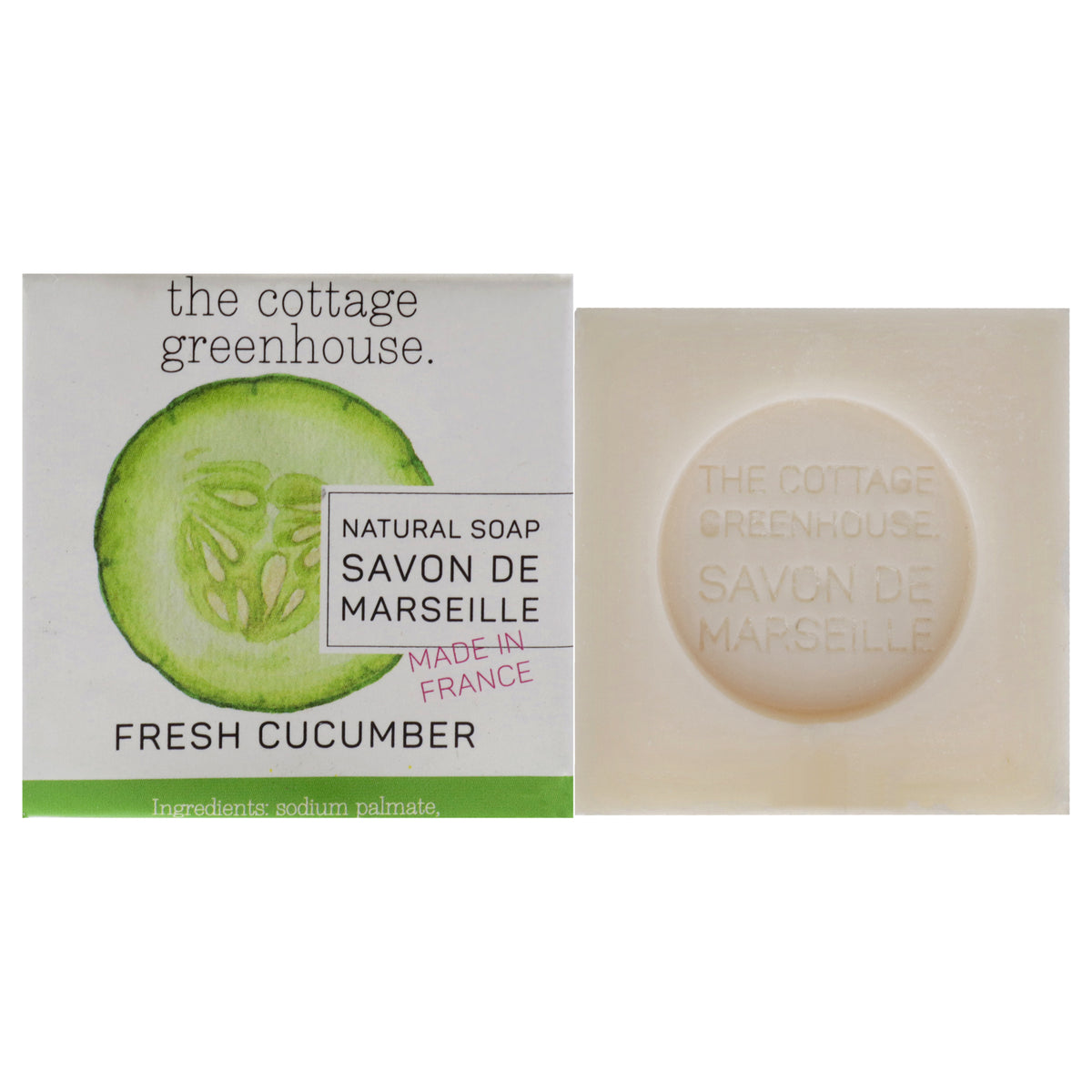 The Cottage Greenhouse Fresh Soap - Cucumber -Thefragrancemart.com