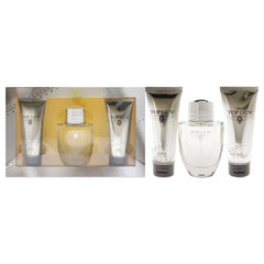 Top Gun Chervon 3 Pc Gift Set-Thefragrancemart.com