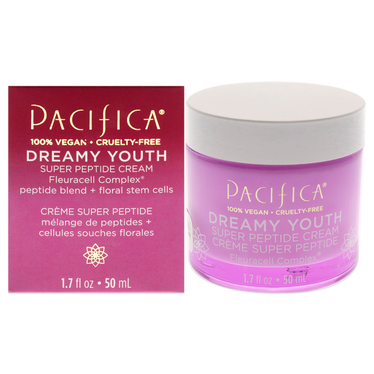 Pacifica Dreamy Youth Super Peptide Cream -Thefragrancemart.com