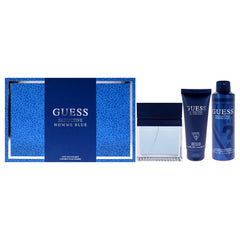 Guess Seductive Homme Blue 4 Pc Gift Set-Thefragrancemart.com