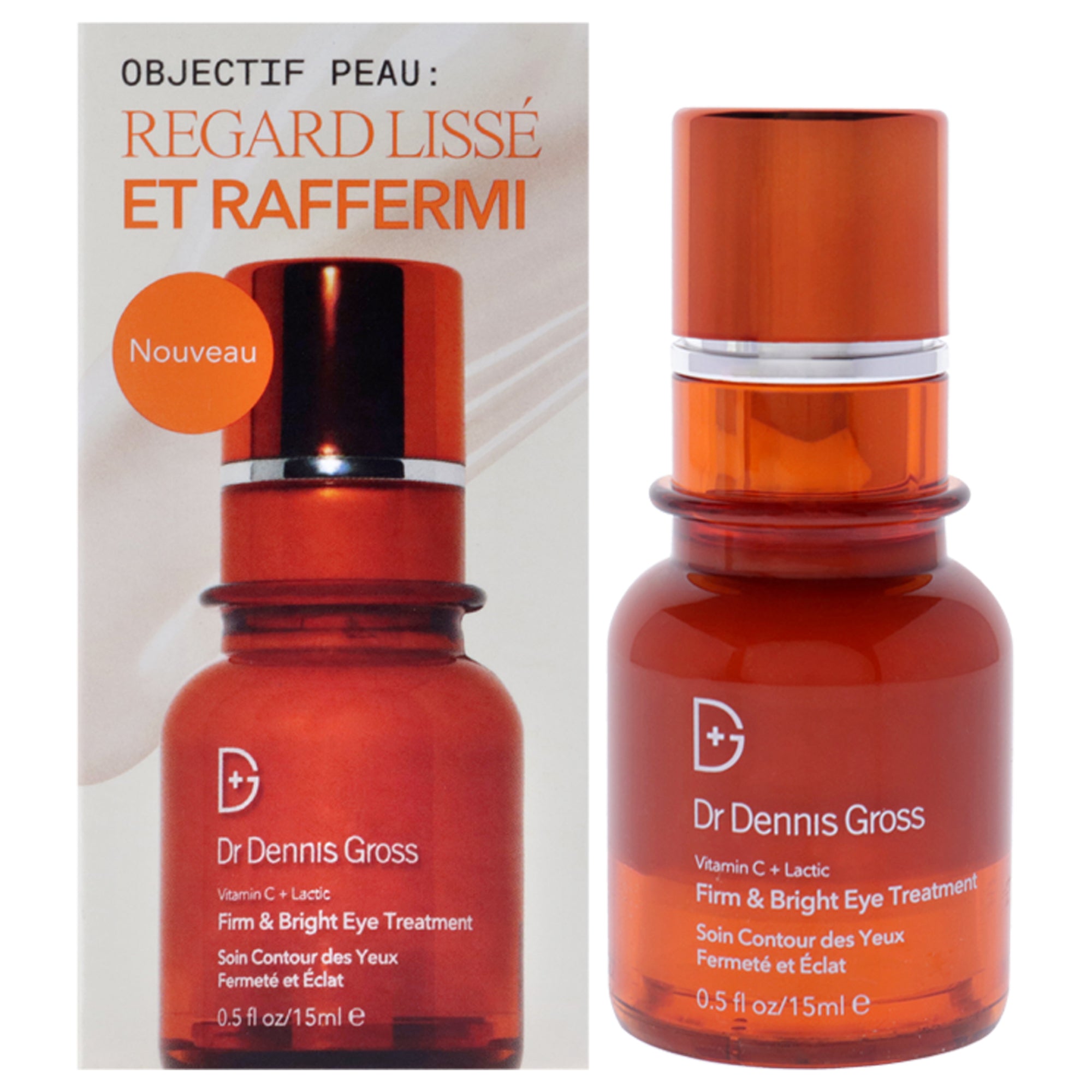 Dr. Dennis Gross Vitamin C Plus Lactic Firm and Bright Eye Treatment -Thefragrancemart.com