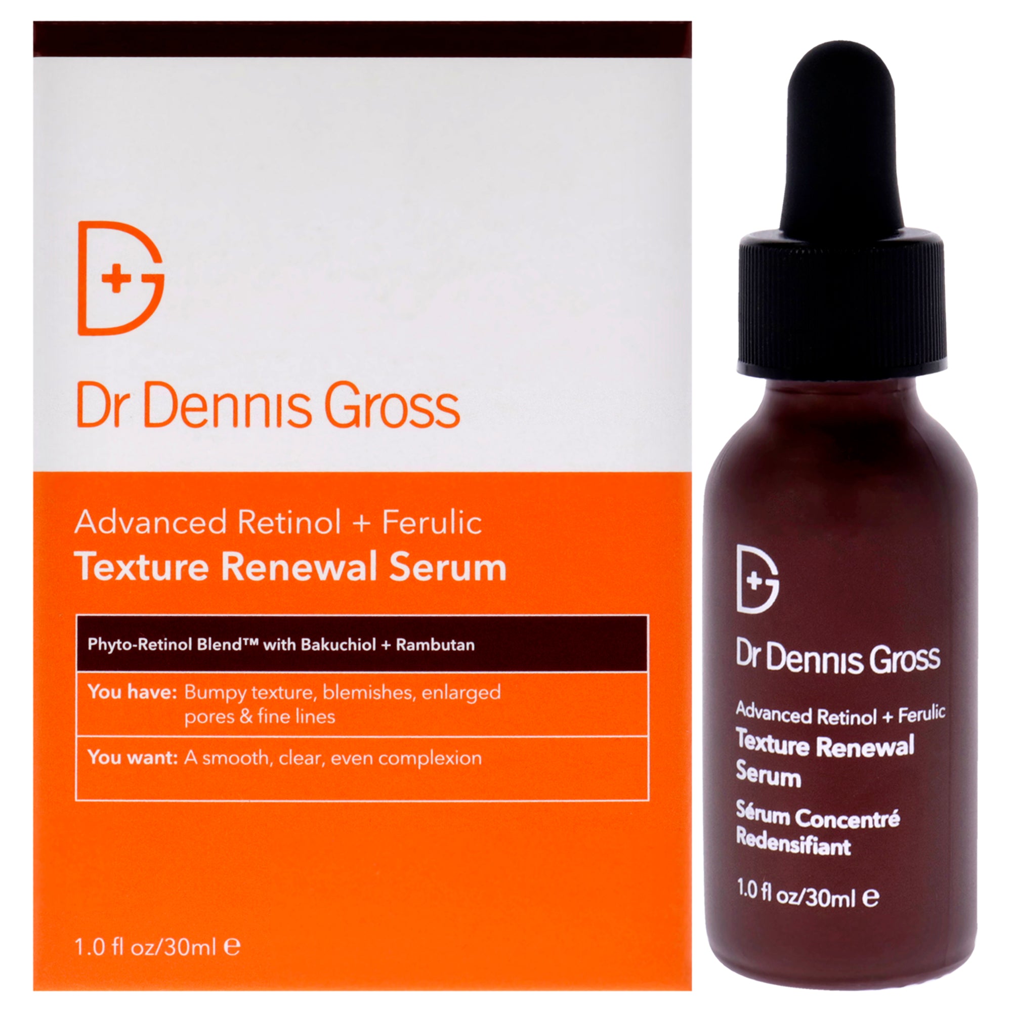 Dr. Dennis Gross Advanced Retinol Plus Ferulic Texture Renewal Serum -Thefragrancemart.com