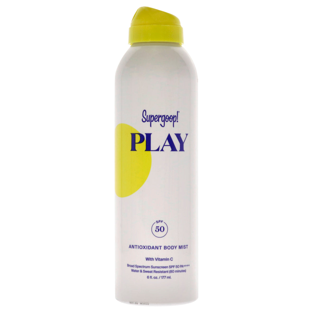 Supergoop PLAY Antioxidant Body Mist SPF 50 with Vitamin C -Thefragrancemart.com