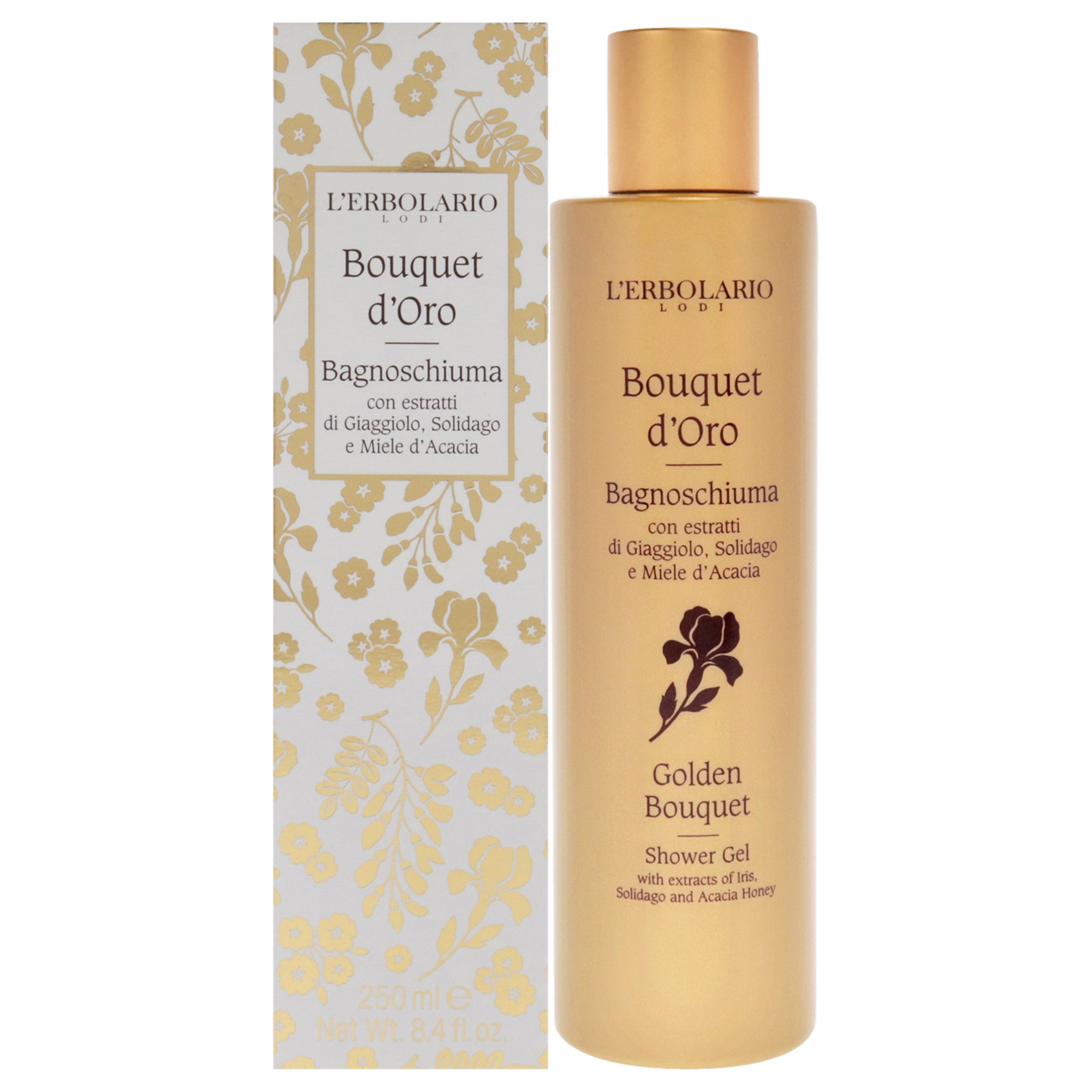 LErbolario Shower Gel - Golden Bouquet -Thefragrancemart.com