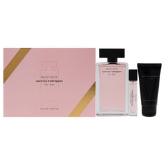 Narciso Rodriguez Musc Noir For Her 3 Pc Set-Thefragrancemart.com