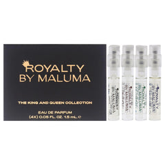 Royalty By Maluma The King and Queen Collection 4 Pc Gift Set-Thefragrancemart.com