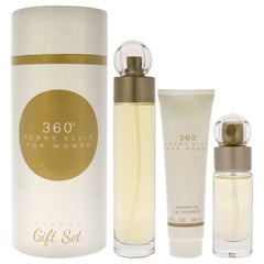 Perry Ellis 360 3 Pc Gift Set-Thefragrancemart.com