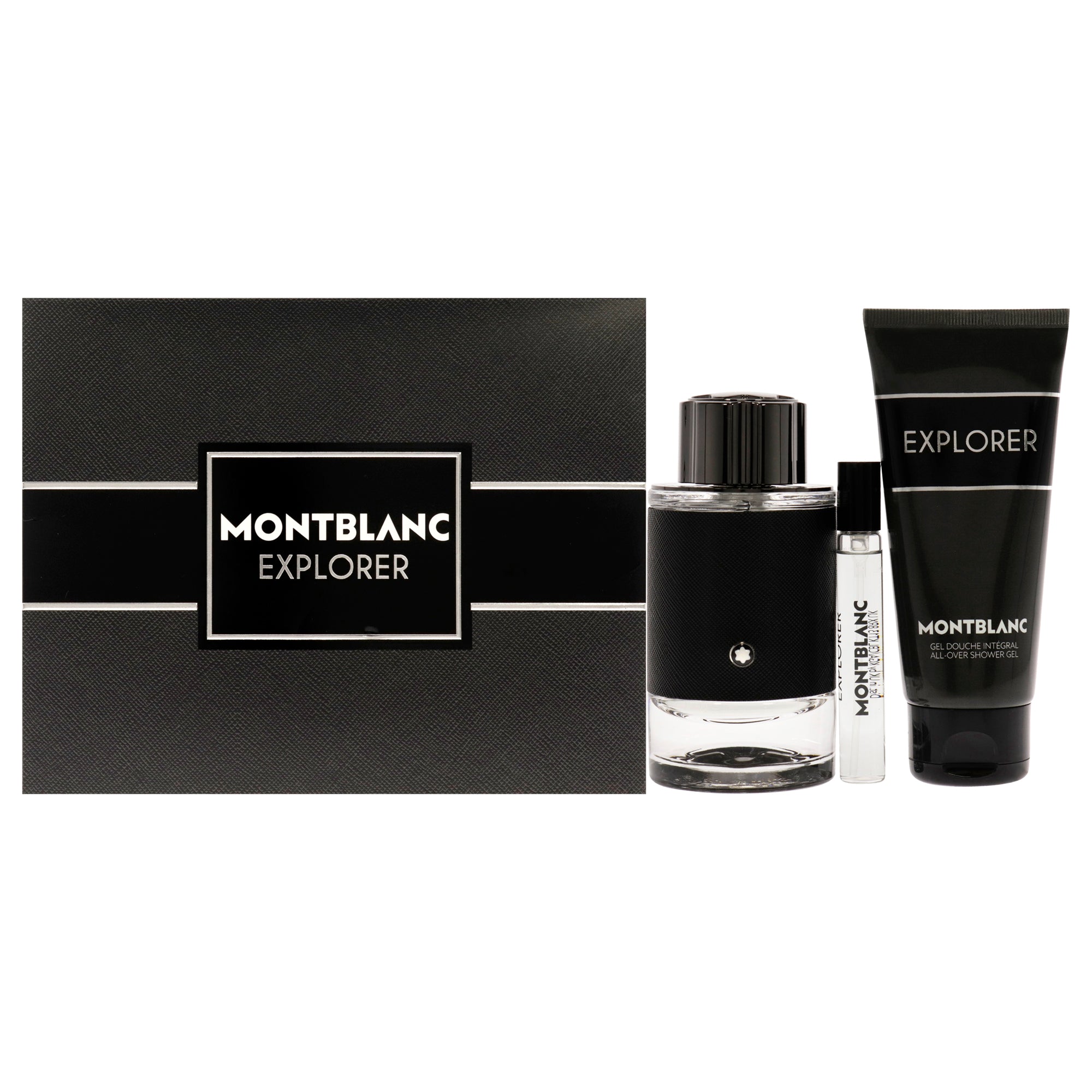 Mont Blanc Explorer 3 Pc Gift Set-Thefragrancemart.com