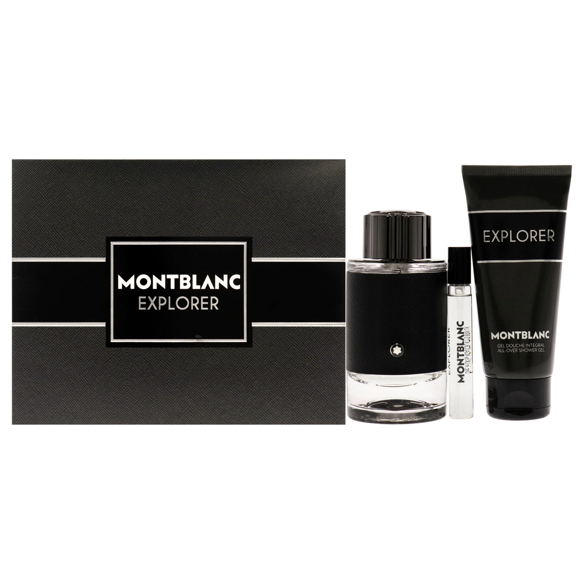 Mont Blanc Explorer 3 Pc Gift Set-Thefragrancemart.com
