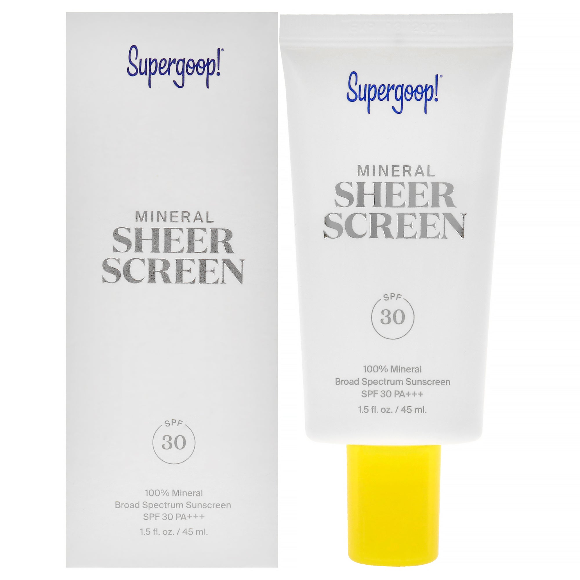 Supergoop Mineral Sheer Screen SPF 30 -Thefragrancemart.com