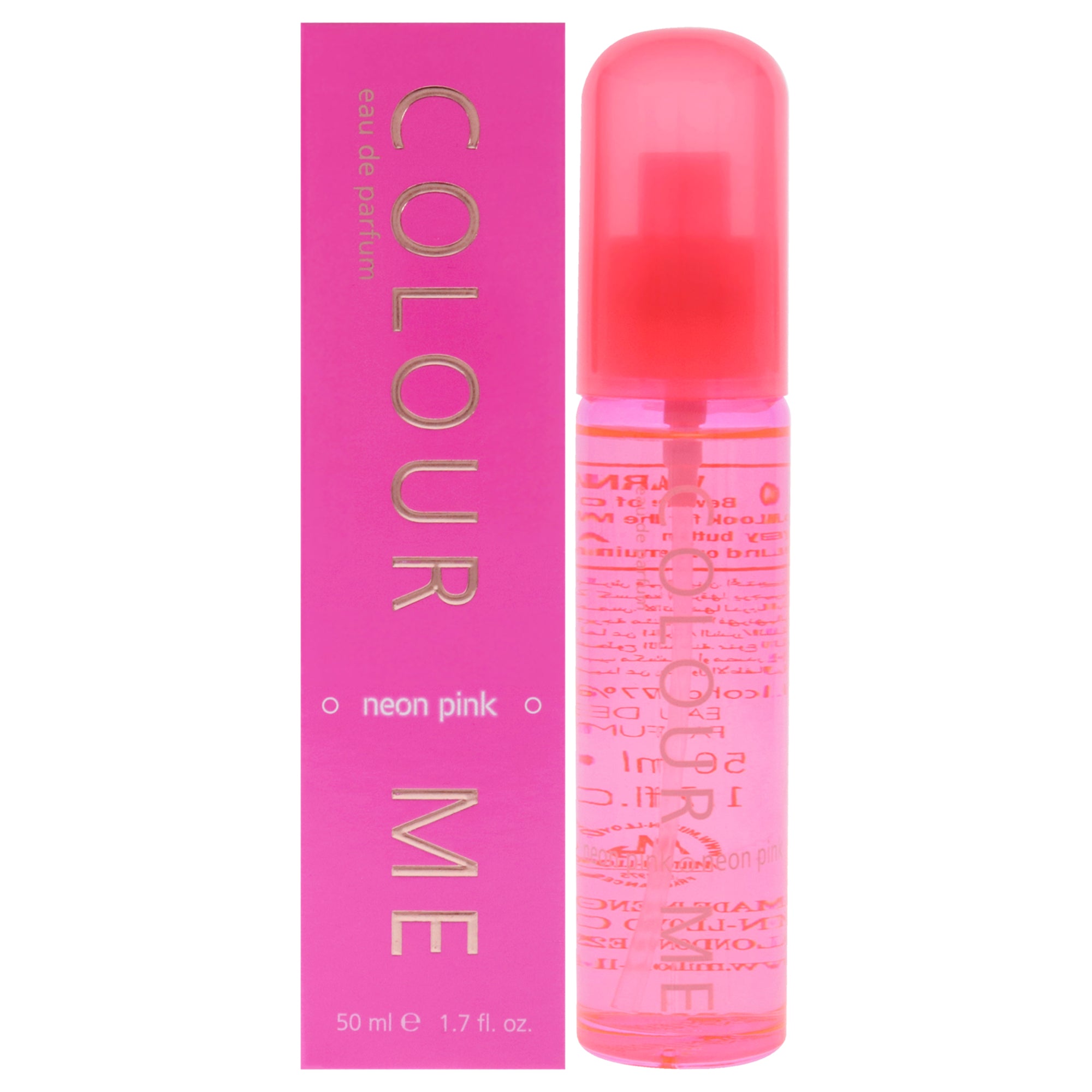 Milton Lloyd Colour Me Neon Pink Eau De Parfum-Thefragrancemart.com