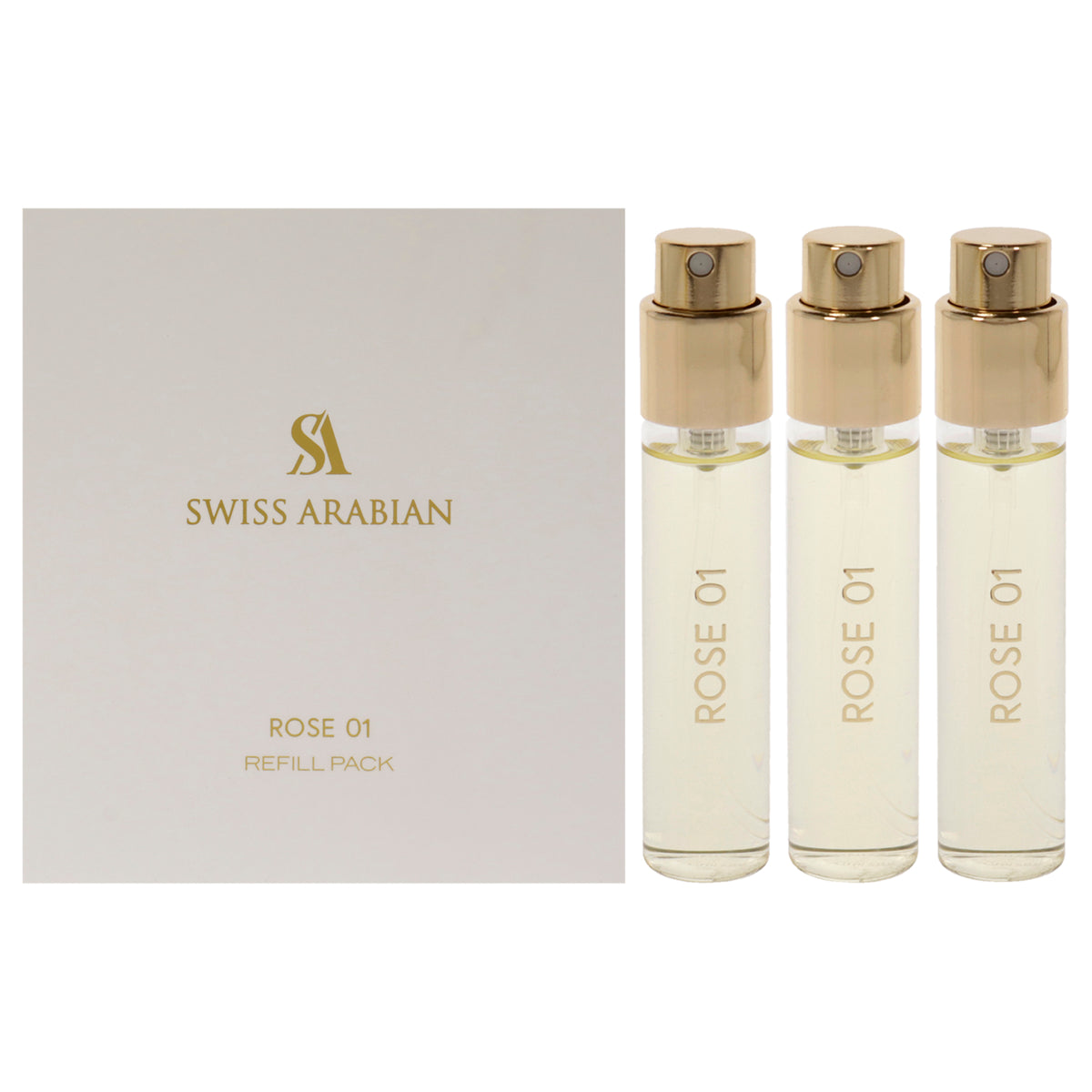 Swiss Arabian Rose 01 3 Pc Mini Gift Set-Thefragrancemart.com