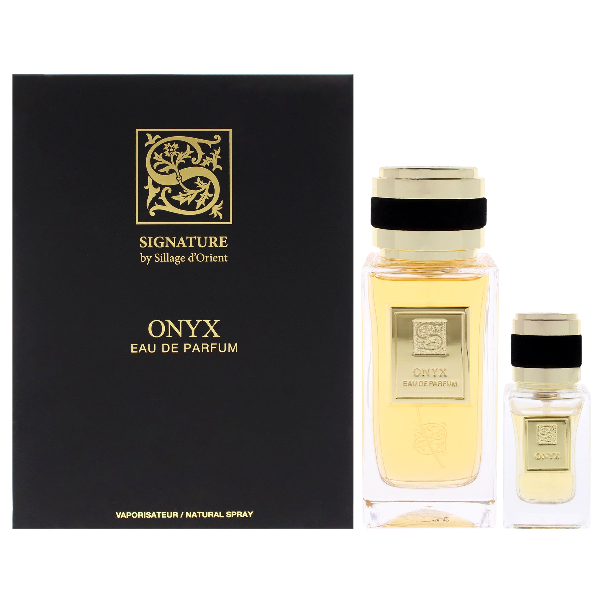 Sillage dOrient Onyx 3 Pc Gift Set-Thefragrancemart.com