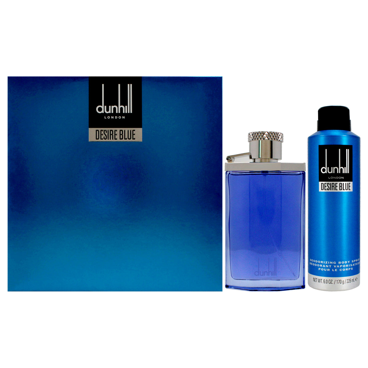 Alfred Dunhill Desire Blue 2 Pc Gift Set-Thefragrancemart.com