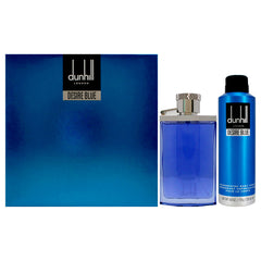 Alfred Dunhill Desire Blue 2 Pc Gift Set-Thefragrancemart.com