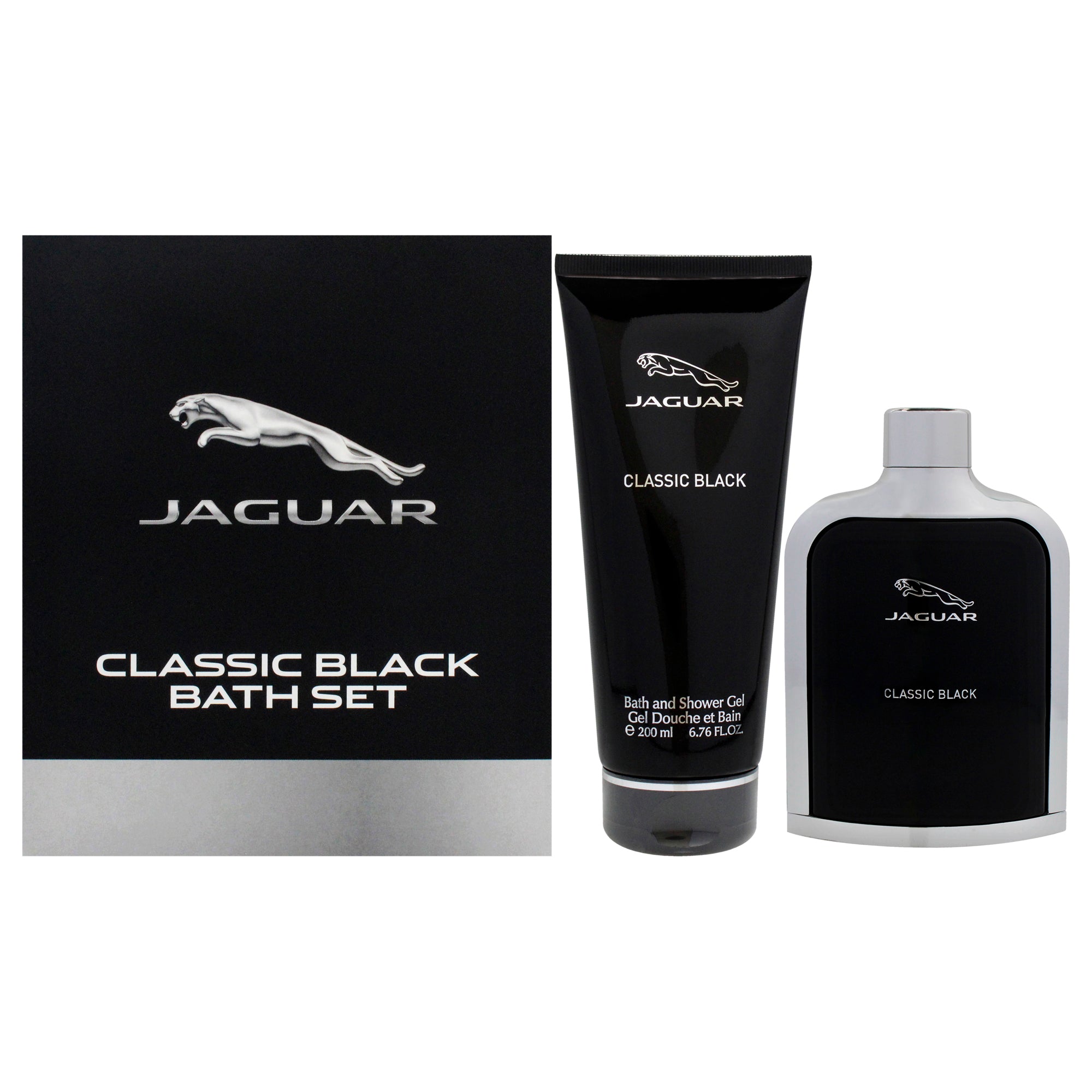 Jaguar Classic Black 2 Pc Gift Set-Thefragrancemart.com
