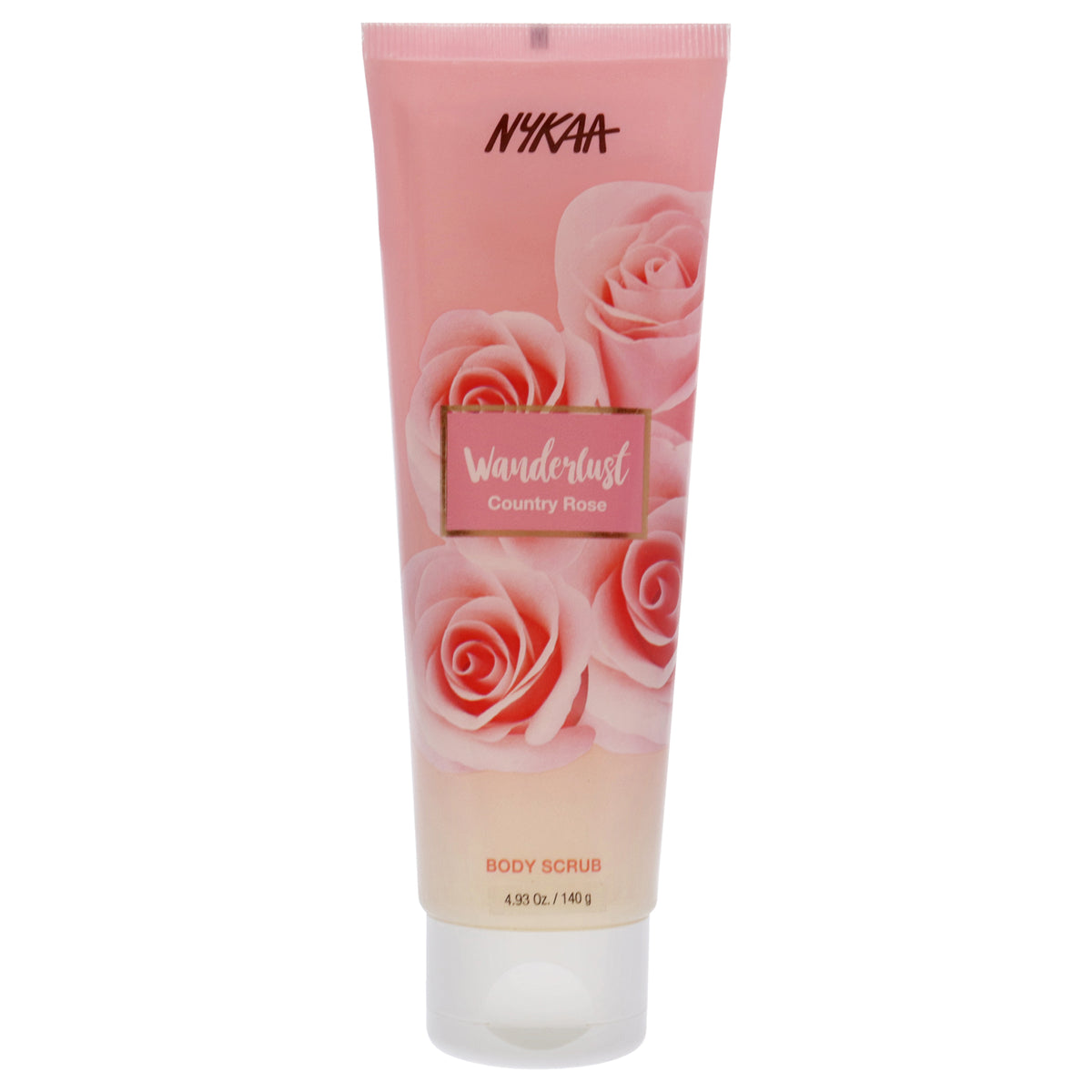 Nykaa Naturals Wanderlust Body Scrub - Country Rose -Thefragrancemart.com